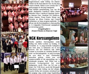 Kerssangdienste betower